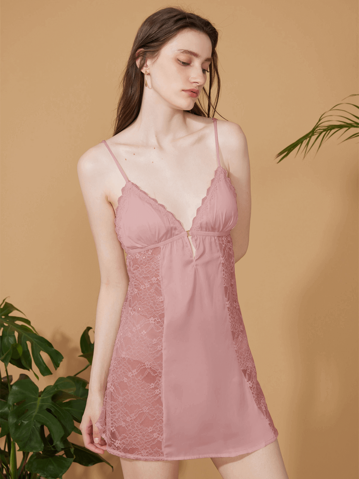 Short Robe Set Exotic Pajama 2 Pcs (Various Colors)