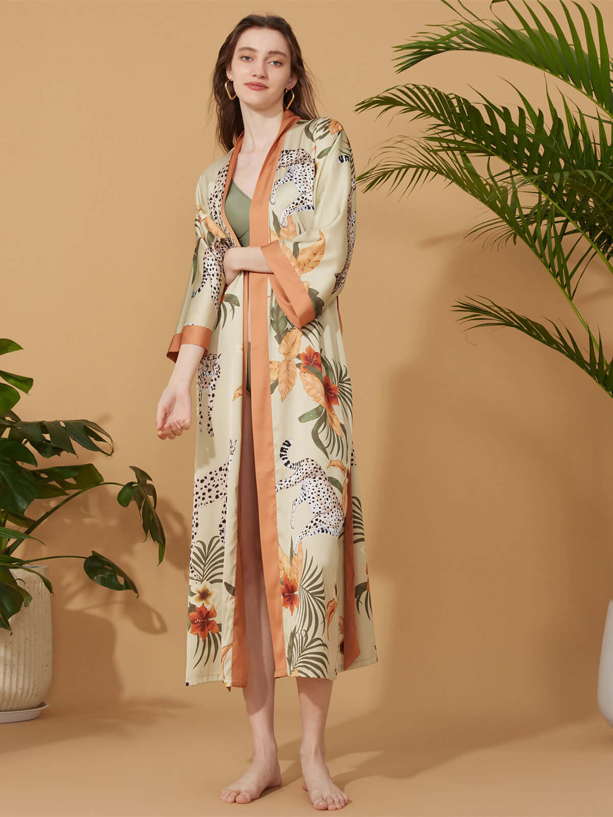 Luxury Asian-inspired Kimono Robe Accessory Giftbox 6-Pcs (Various Colors)