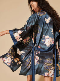 Luxury Asian-inspired Kimono Robe Accessory Giftbox 6-Pcs (Various Colors)