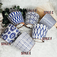 Terracotta Pot 5.5" (Various Prints)