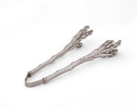 Pewter Asparagus Pattern Tongs