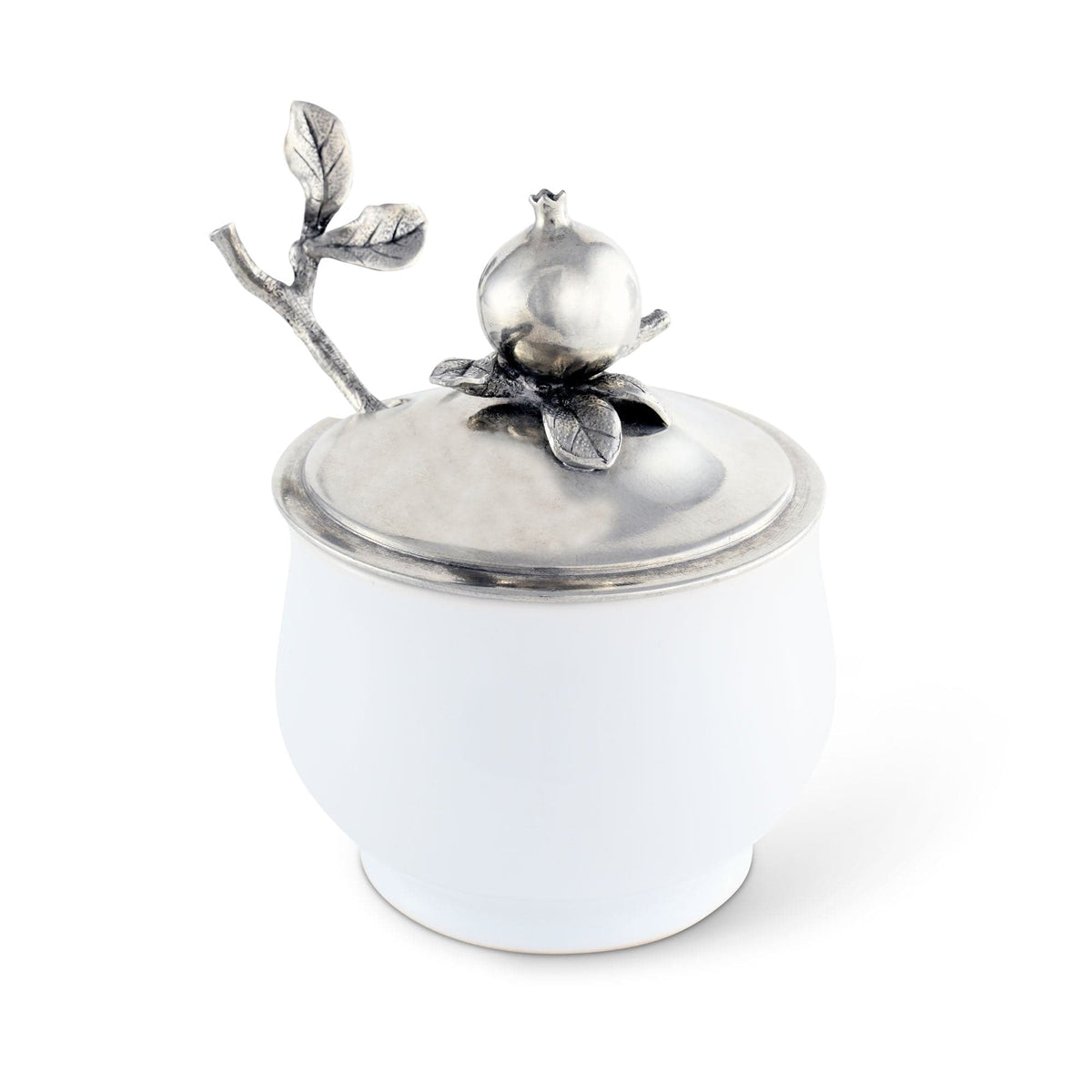 Pomegranate Sugar Bowl and Spoon