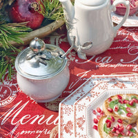 Pomegranate Sugar Bowl and Spoon