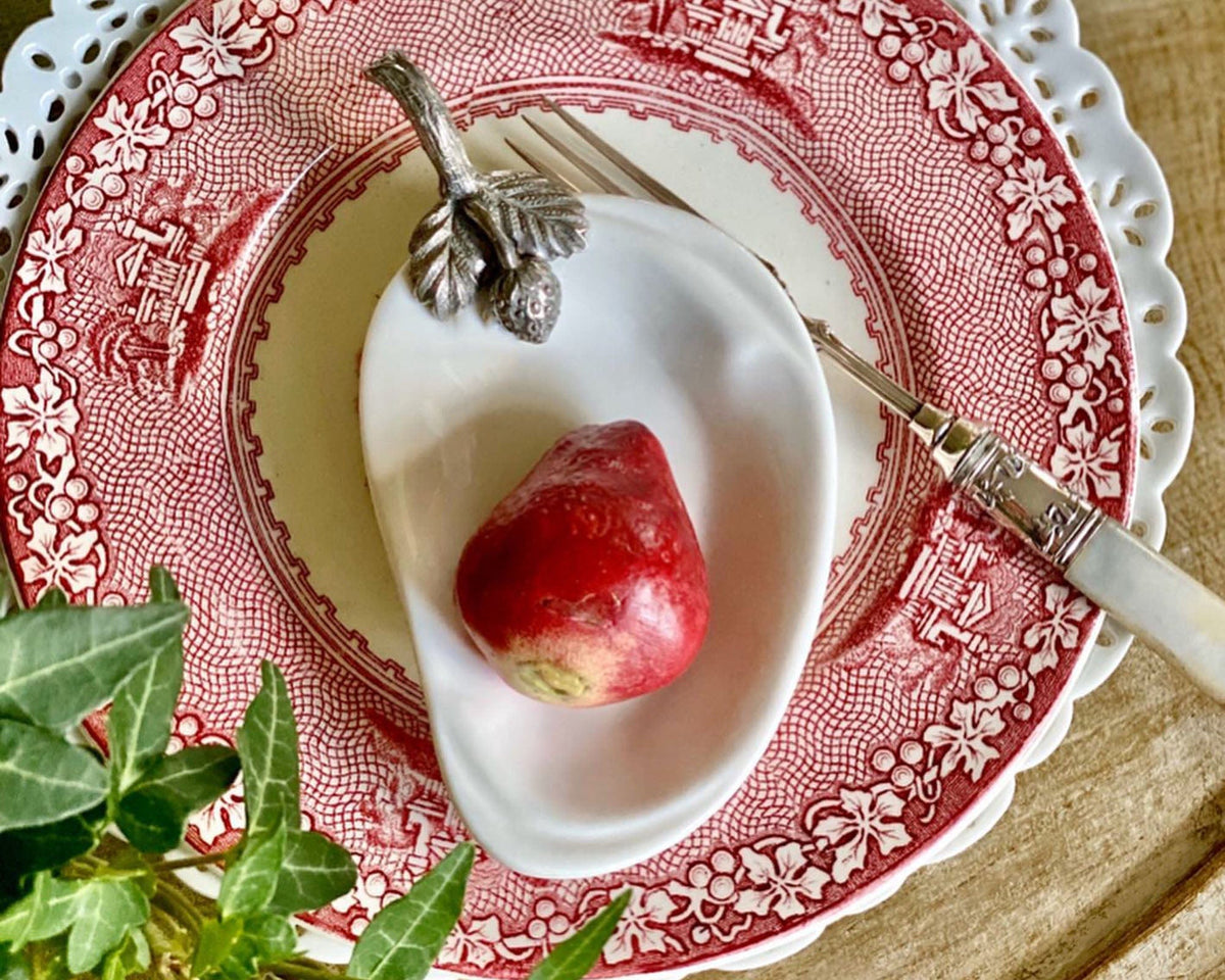 Strawberry Jam Server / Spoon Rest
