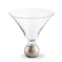 Golf Ball Cocktail /  Martini Glass