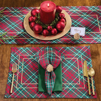 Patricia Heaton Home Saint Nicholas Tartan Placemat
