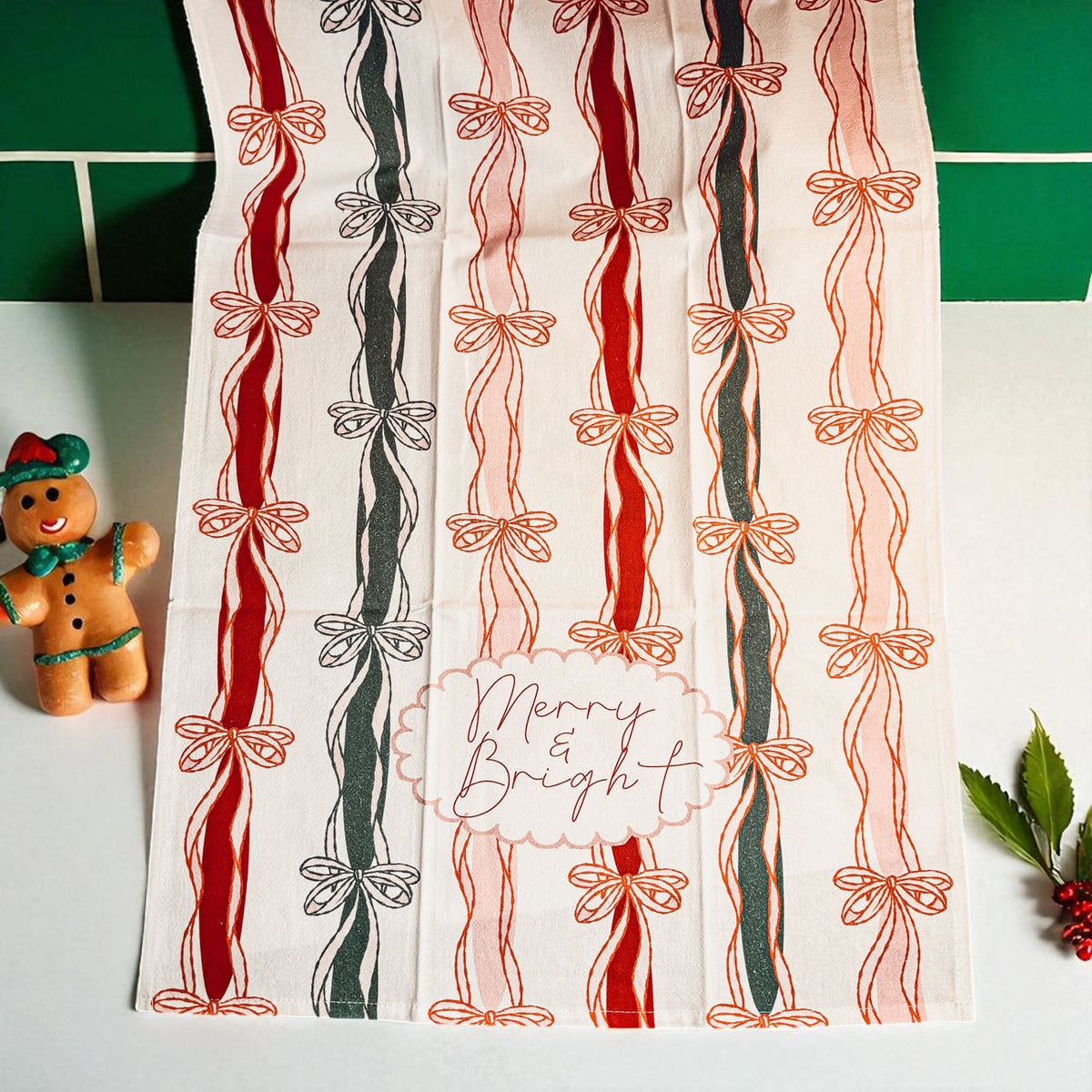 Merry Bright Coquette Kitchen Towel