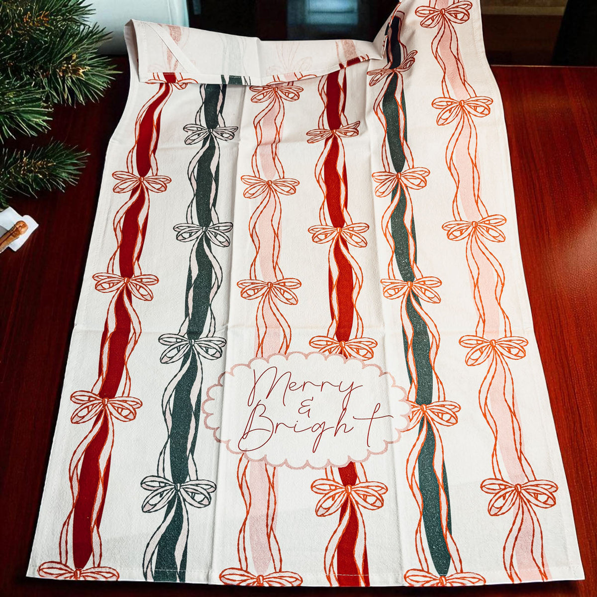Merry Bright Coquette Kitchen Towel