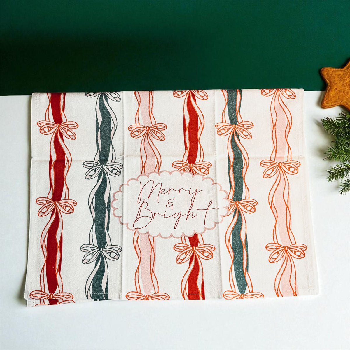 Merry Bright Coquette Kitchen Towel