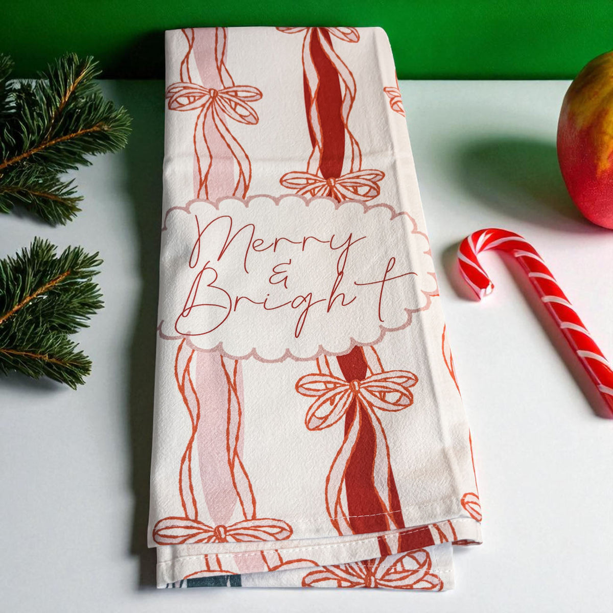 Merry Bright Coquette Kitchen Towel