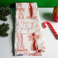 Merry Bright Coquette Kitchen Towel