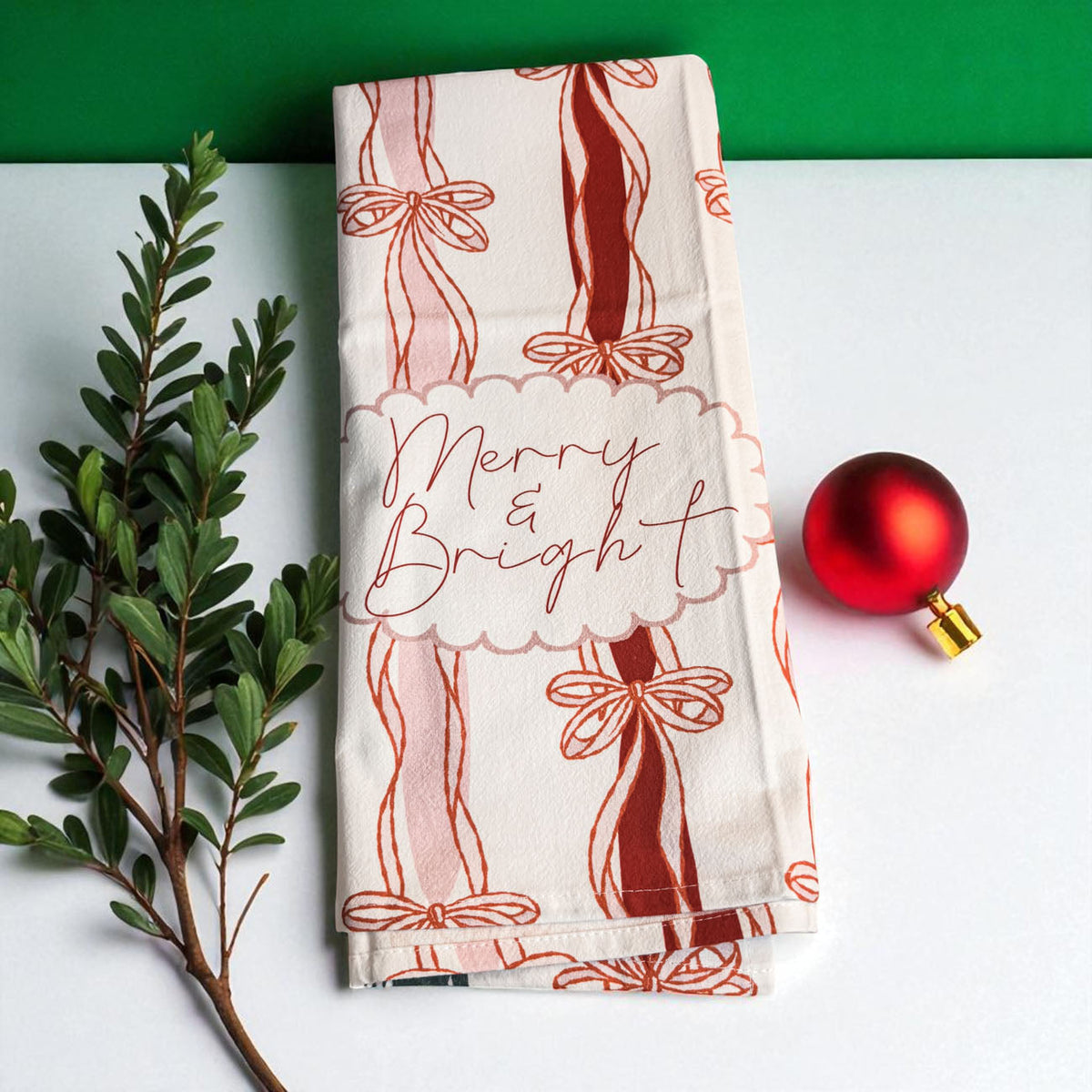 Merry Bright Coquette Kitchen Towel