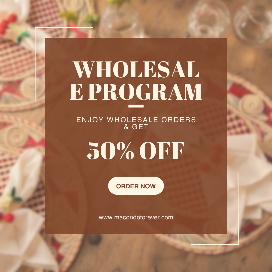 Bloom Handwoven Iraca Placemat
